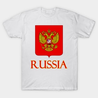 Russia - Russian Coat of Arms Design T-Shirt